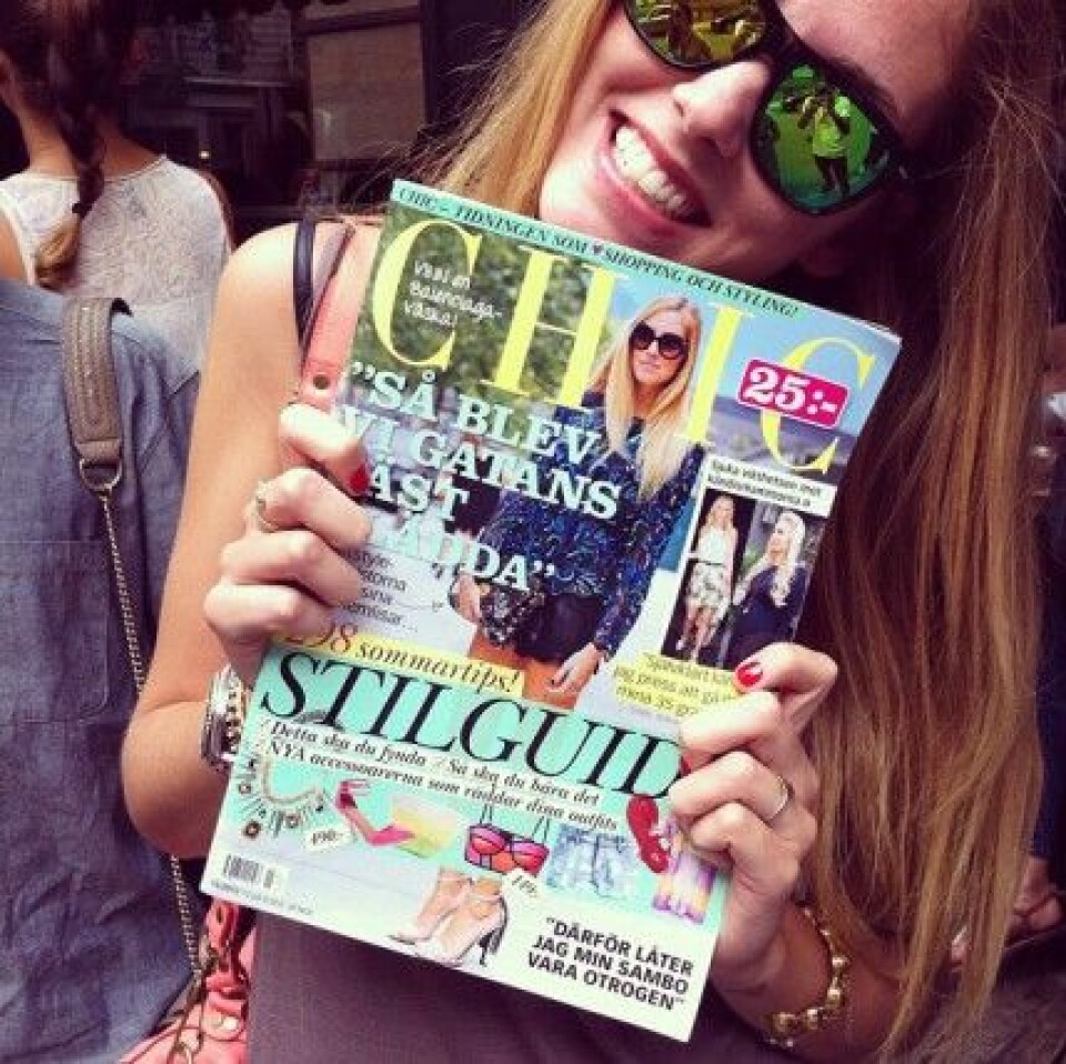 Chiara Ferragni på omslaget av Baaam nr 15-2012! Chiara Ferragni på omslaget av Baaam nr 15-2012!