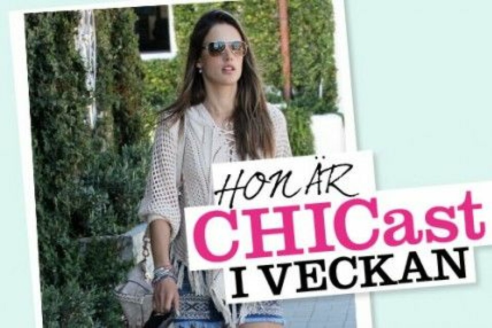 Alessandra Ambrosio är veckans vardagsinspiratör! Alessandra Ambrosio är veckans vardagsinspiratör!