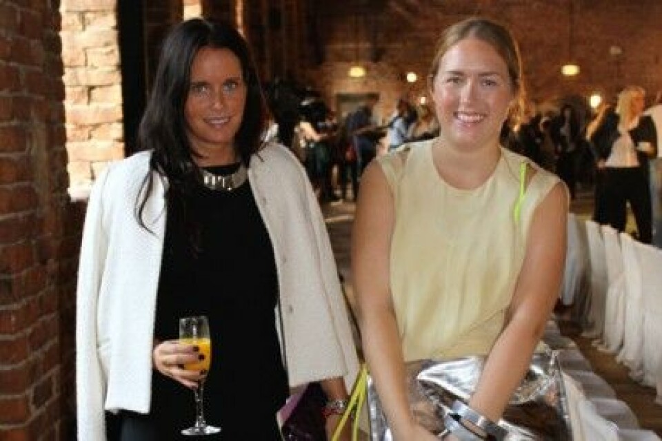 Baaams stylister Josefin Andersson och Csilla Vincefi Nee på Rodebjer, S/S 2012. Baaams stylister Josefin Andersson och Csilla Vincefi Nee på Rodebjer, S/S 2012.