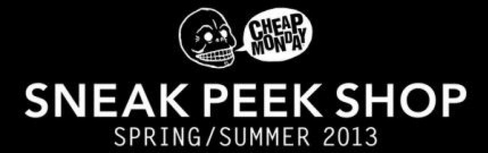 FASHION WEEK: Cheap Monday öppnar Sneak Peek Shop