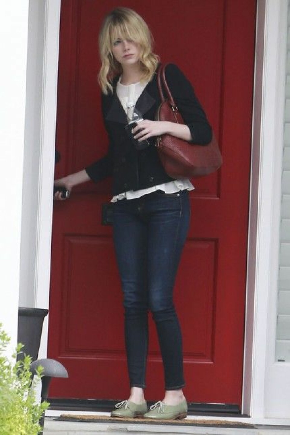 Stilikonen Emma Stone: 'Min garderob är fylld med jeans'