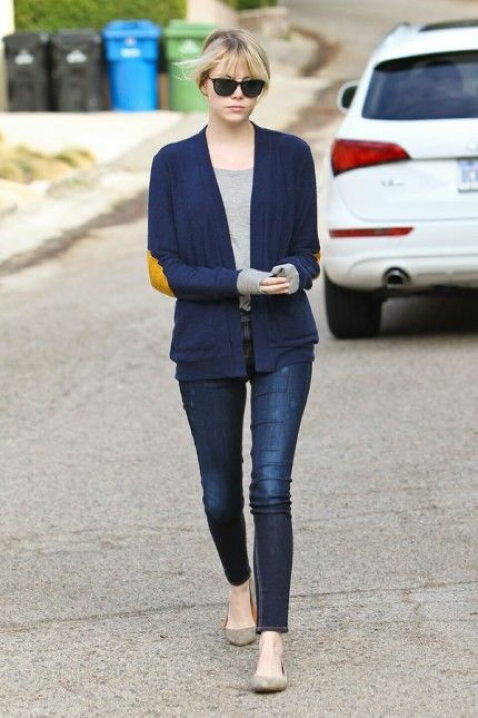Stilikonen Emma Stone: 'Min garderob är fylld med jeans'