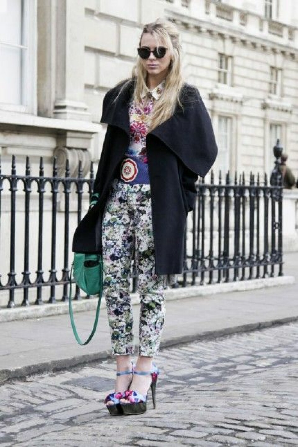Streetstyle-trend: Blommiga byxor