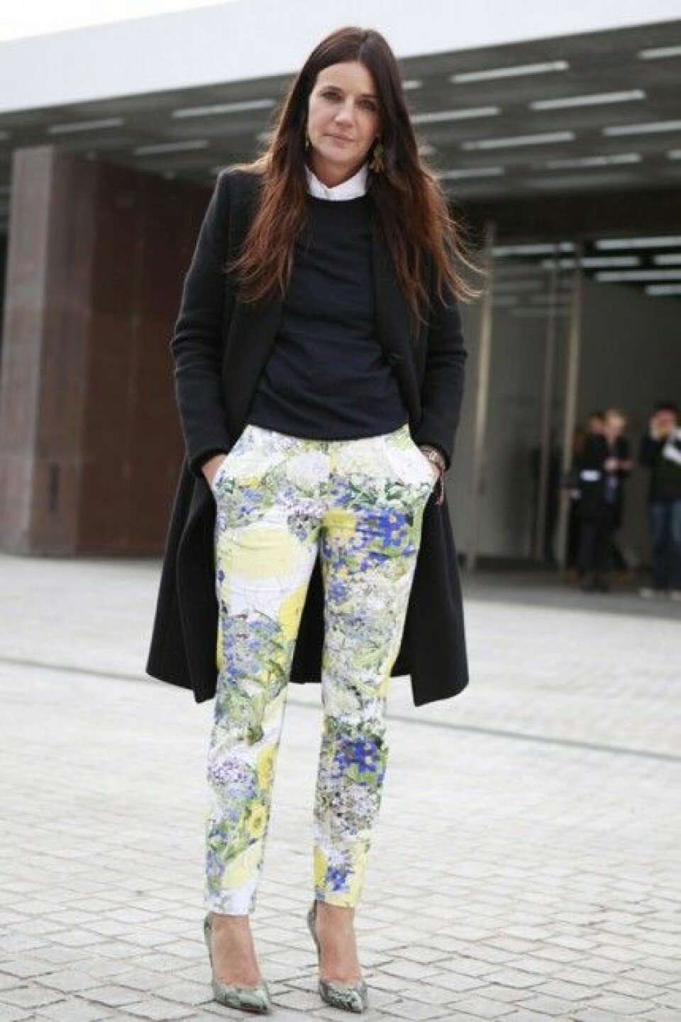 Streetstyle-trend: Blommiga byxor
