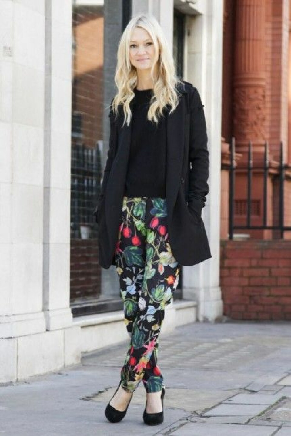 Streetstyle-trend: Blommiga byxor