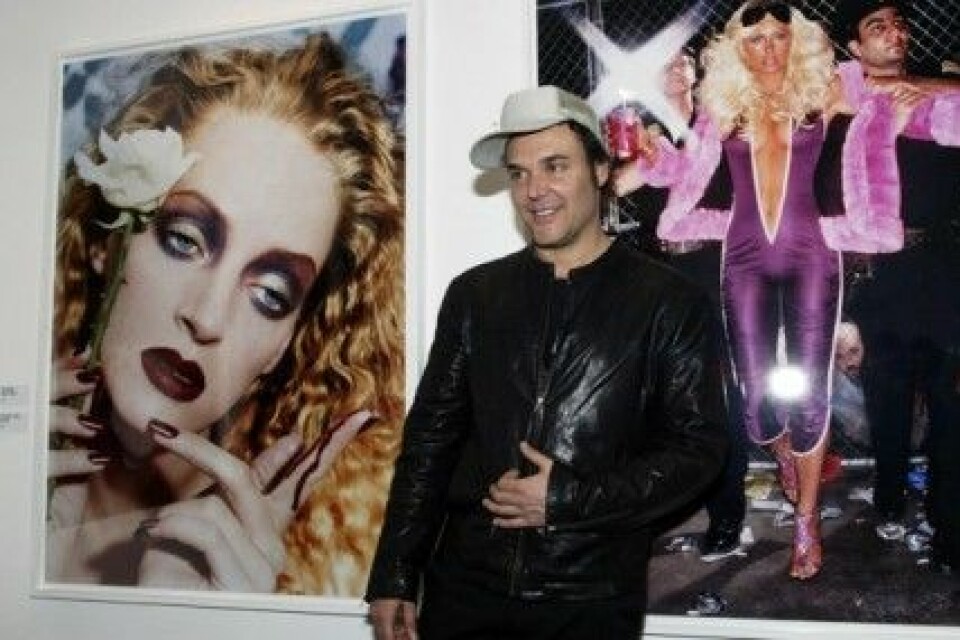 David LaChapelle i Paris 2009. David LaChapelle i Paris 2009.