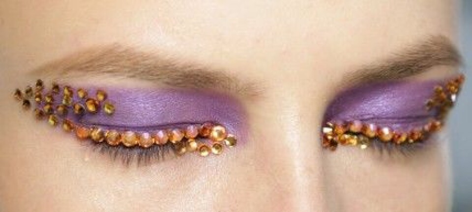 Christian Diors kristallgnistrande bling-bling-makeup, så gör du