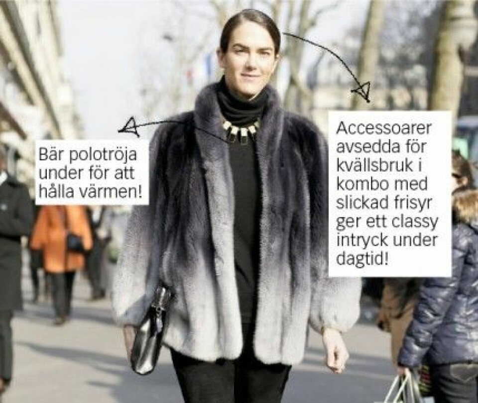 Nya fashionista-sätt att bära din fuskpäls