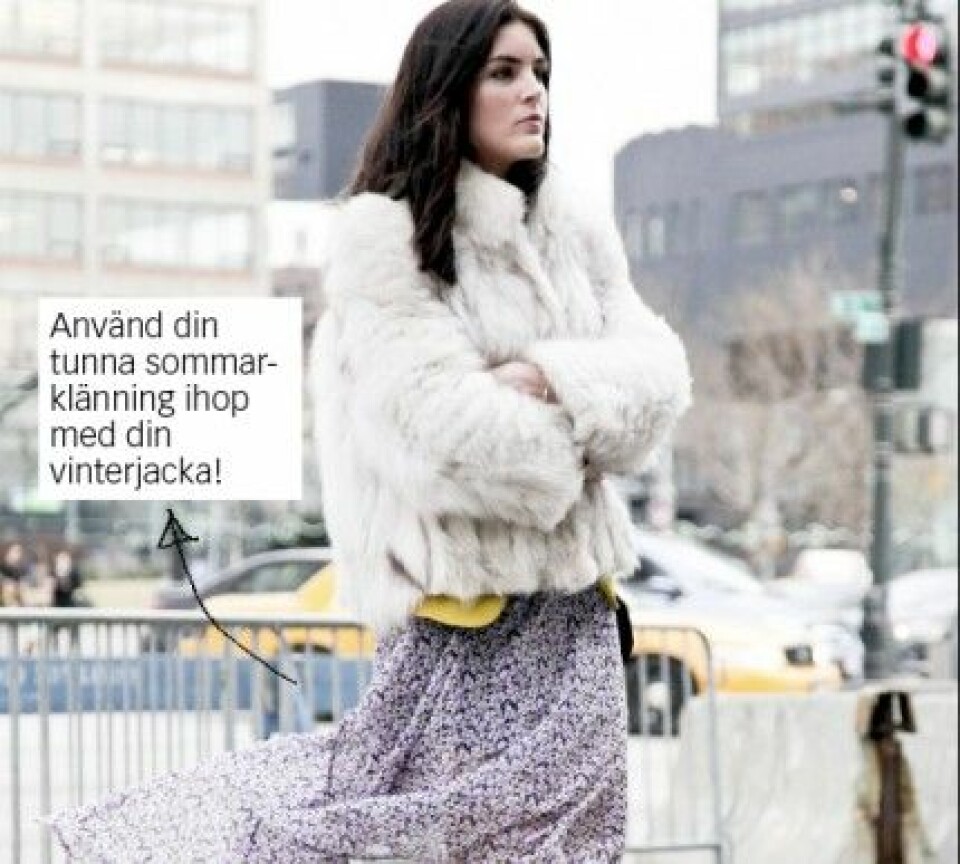 Nya fashionista-sätt att bära din fuskpäls