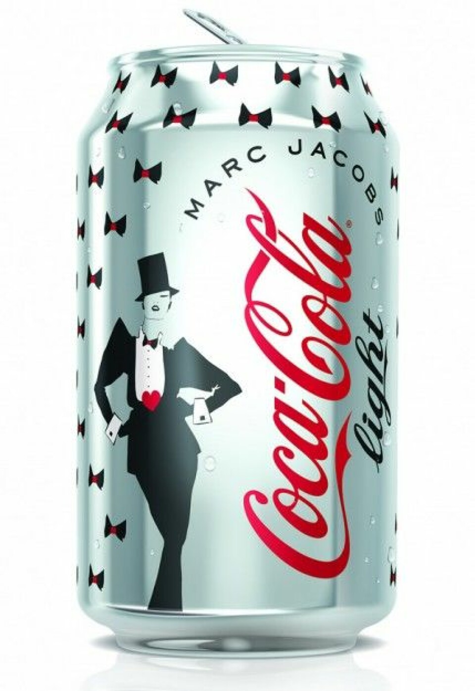 Marc Jacobs för Coca-Cola light hyllar 80-talet. Marc Jacobs för Coca-Cola light hyllar 80-talet.