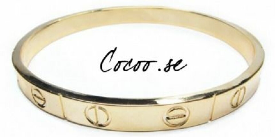 Modebloggarnas favoritarmband: Galet dyra Cartier Love bracelet