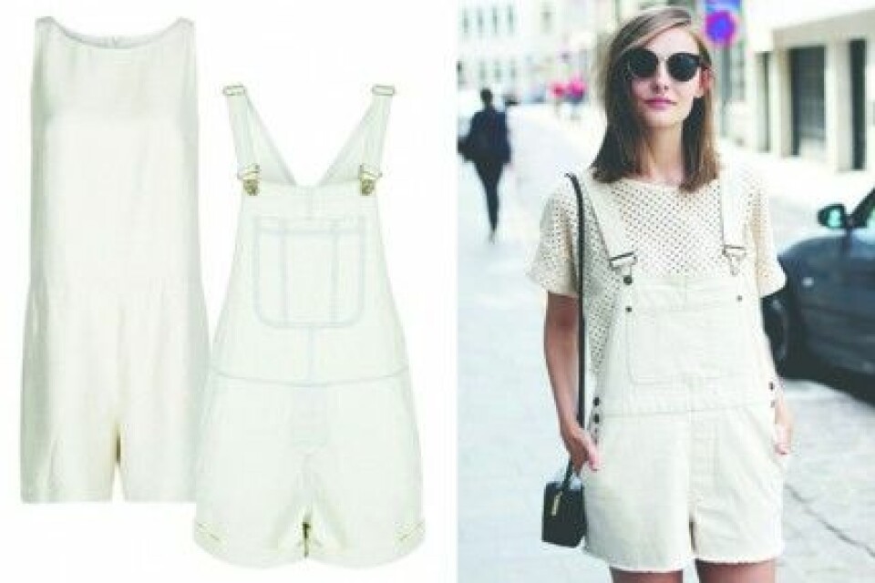 Shoppa bloggtrenden: Vit playsuit Shoppa bloggtrenden: Vit playsuit