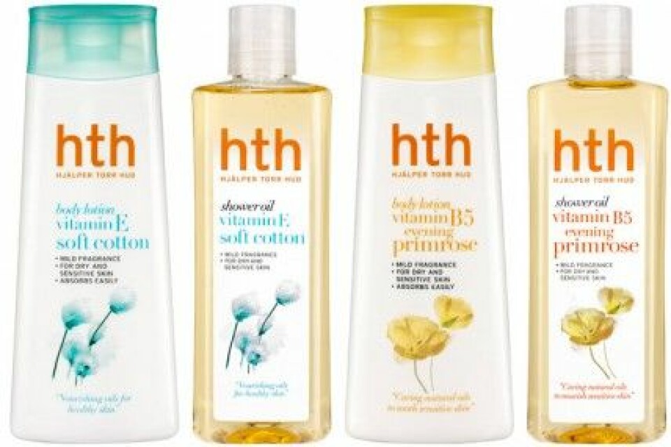 HTH duscholjor i dofterna Soft Cotton och Evening Primrose. HTH duscholjor i dofterna Soft Cotton och Evening Primrose.
