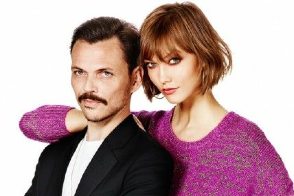 Matthew Williamson och Karlie Kloss i kampanjen för Lindex. Matthew Williamson och Karlie Kloss i kampanjen för Lindex.