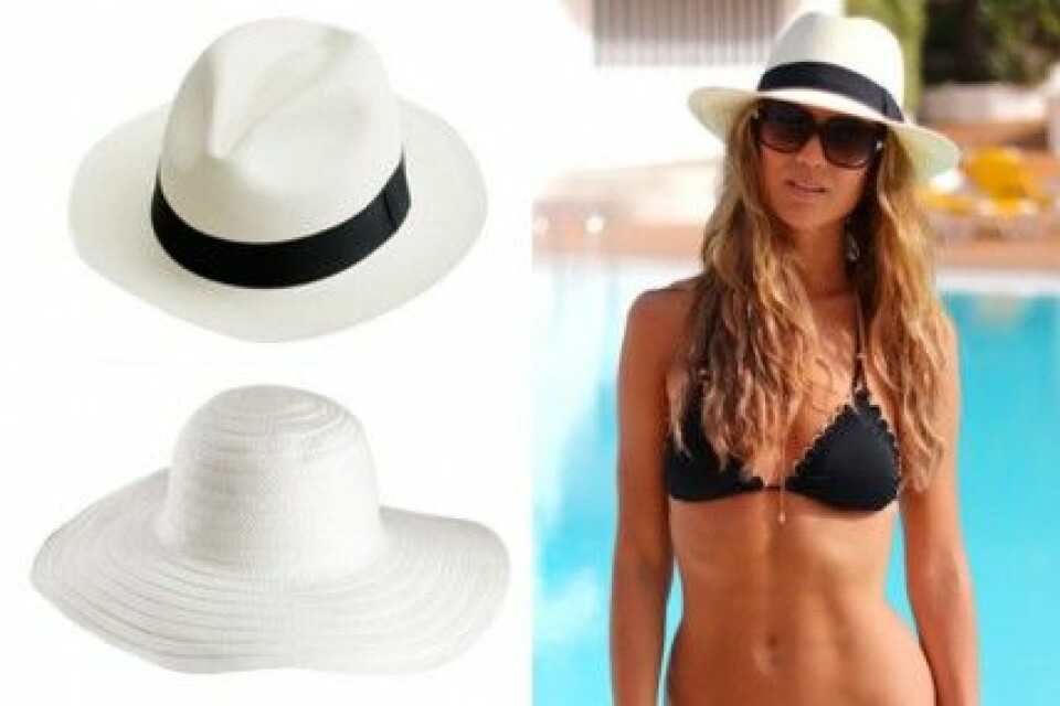 Shoppa bloggtrenden: Vit sommarhatt Shoppa bloggtrenden: Vit sommarhatt