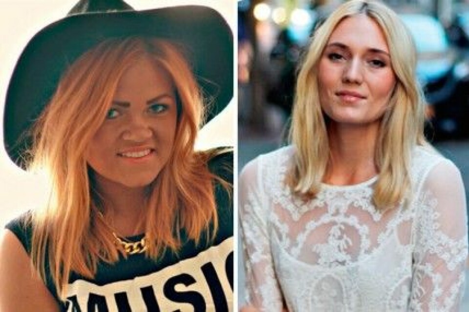 Rebecca Fredriksson och Josefin Dahlberg är flitiga bloggare. Rebecca Fredriksson och Josefin Dahlberg är flitiga bloggare.