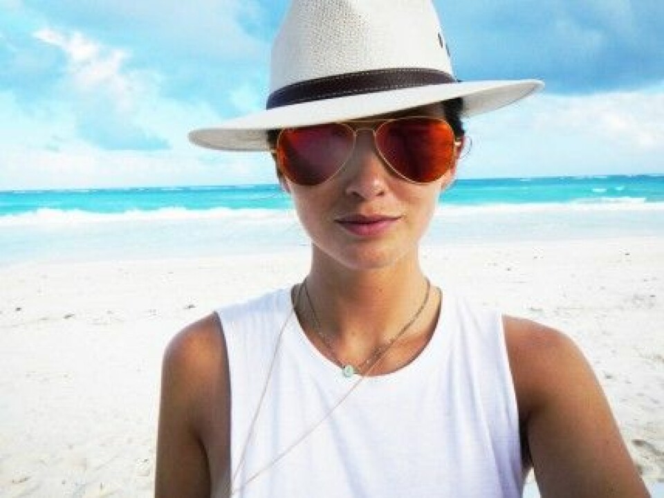 Shoppa bloggtrenden: Vit sommarhatt