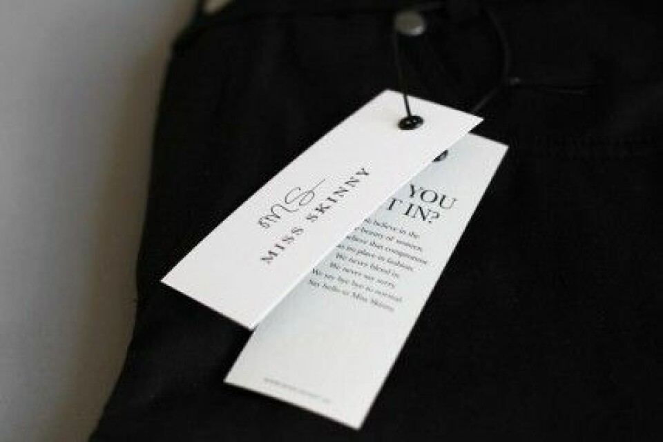 Jeans i storleken size zero från Miss Skinny. Jeans i storleken size zero från Miss Skinny.