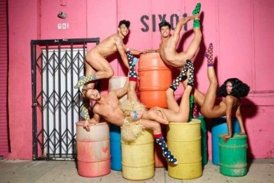 Happy Socks enligt David LaChapelle. Happy Socks enligt David LaChapelle.