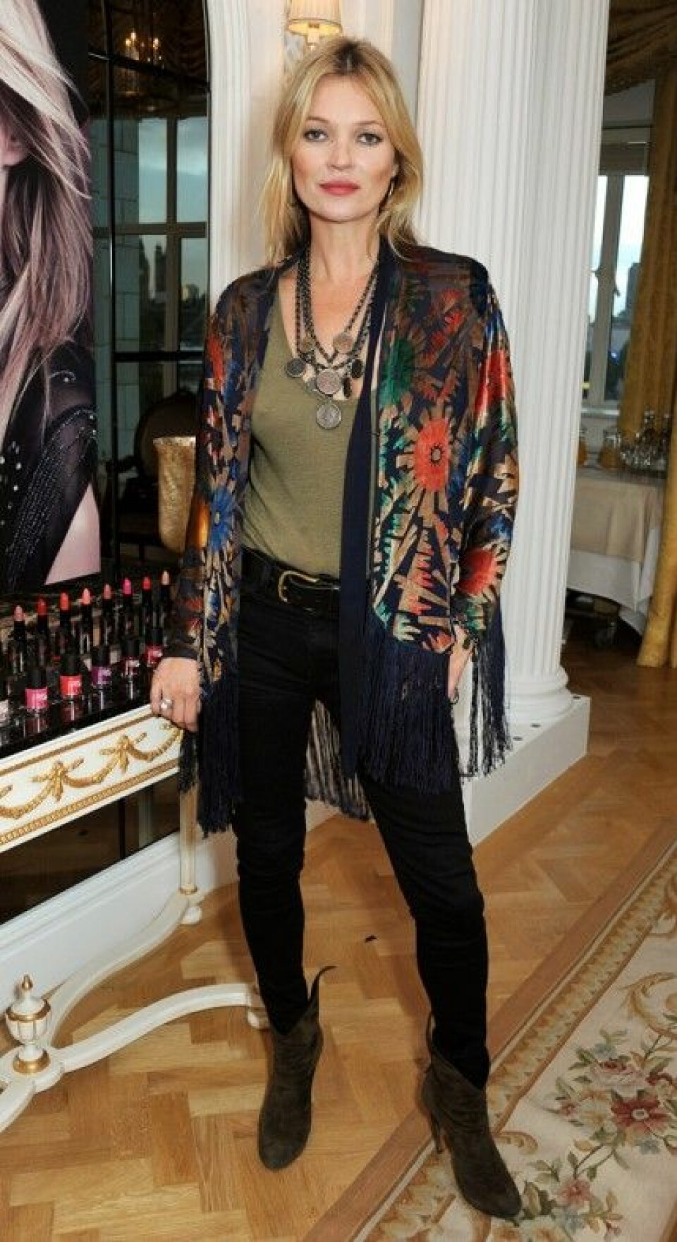 Kate Moss firar Rimmel ”180 Years Of Cool”, 10 oktober 2013. Kate Moss firar Rimmel ”180 Years Of Cool”, 10 oktober 2013.
