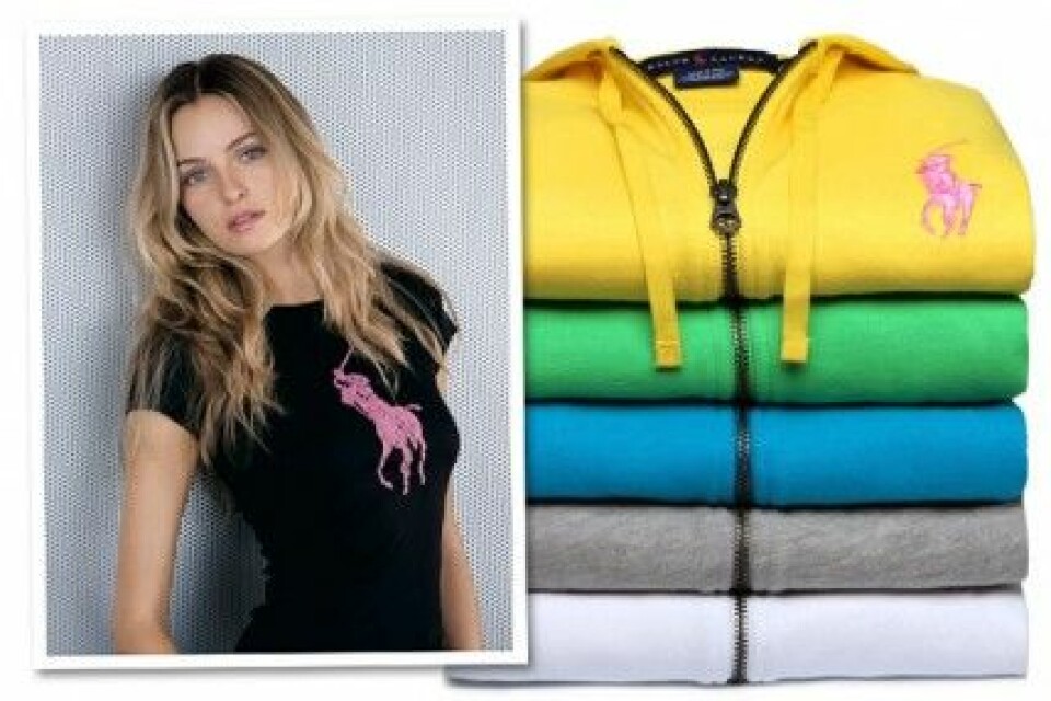Ralph Lauren lanserar rosa ponnys mot bröstcancer