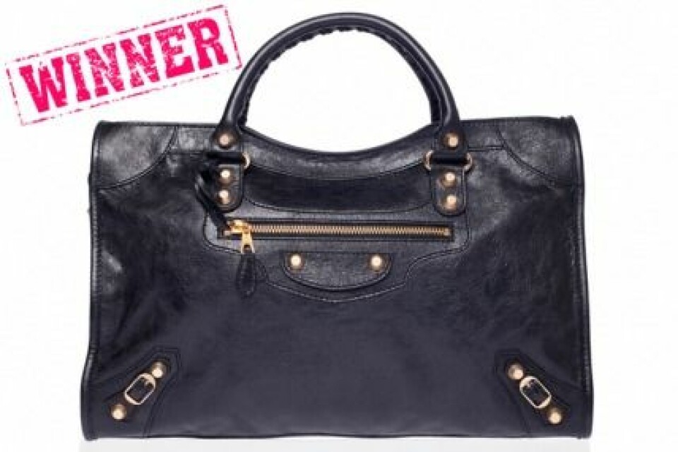 Linnea Wenklo vann en Balenciaga Giant 12 City Bag. Linnea Wenklo vann en Balenciaga Giant 12 City Bag.