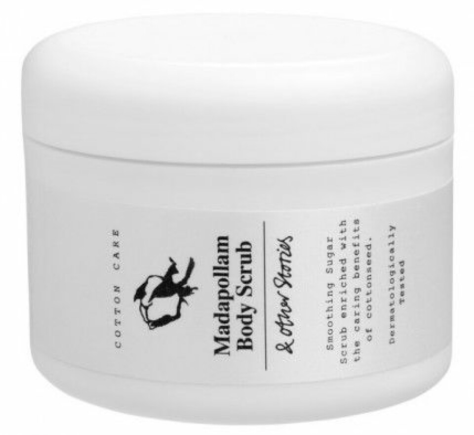 Madapollam Body Scrub från & Other Stories Cotton Care. Madapollam Body Scrub från & Other Stories Cotton Care.