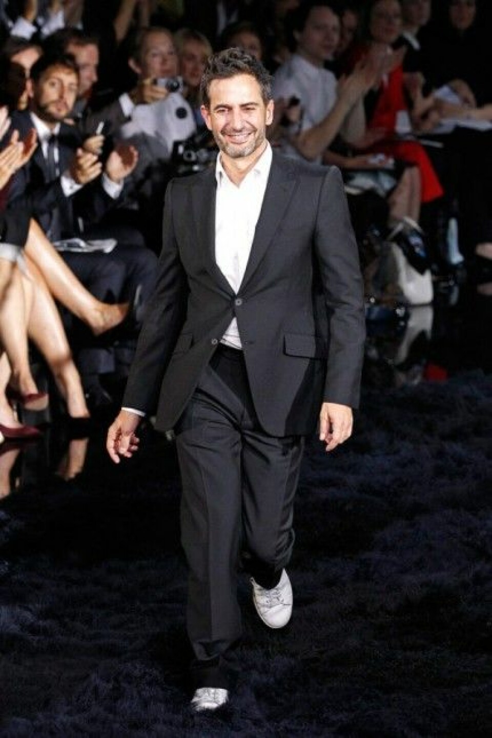 Marc Jacobs på sin sista visning för Louis Vuitton, S/S 2014. Marc Jacobs på sin sista visning för Louis Vuitton, S/S 2014.