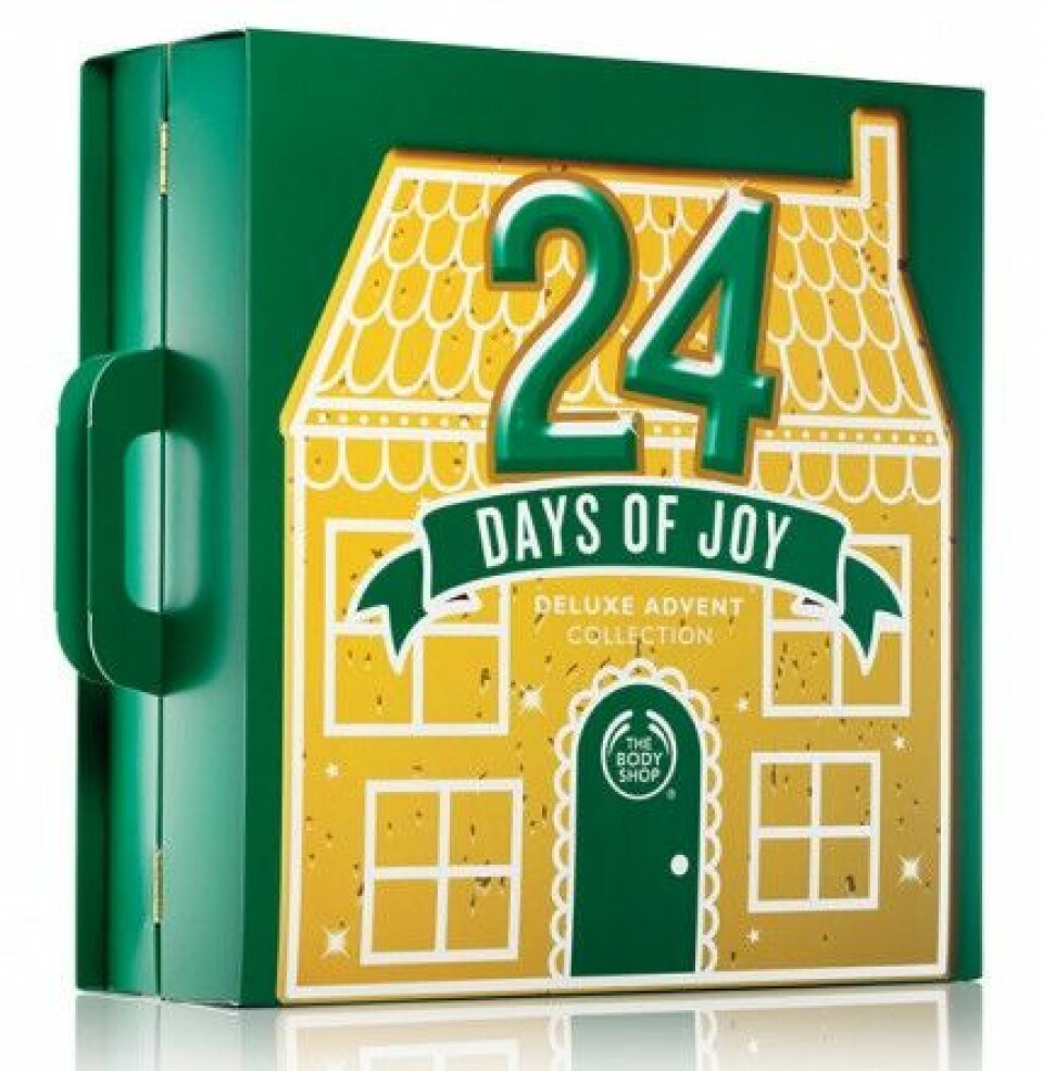 Adventskalender Deluxe från The Body Shop, 1 000 kr. Adventskalender Deluxe från The Body Shop, 1 000 kr.