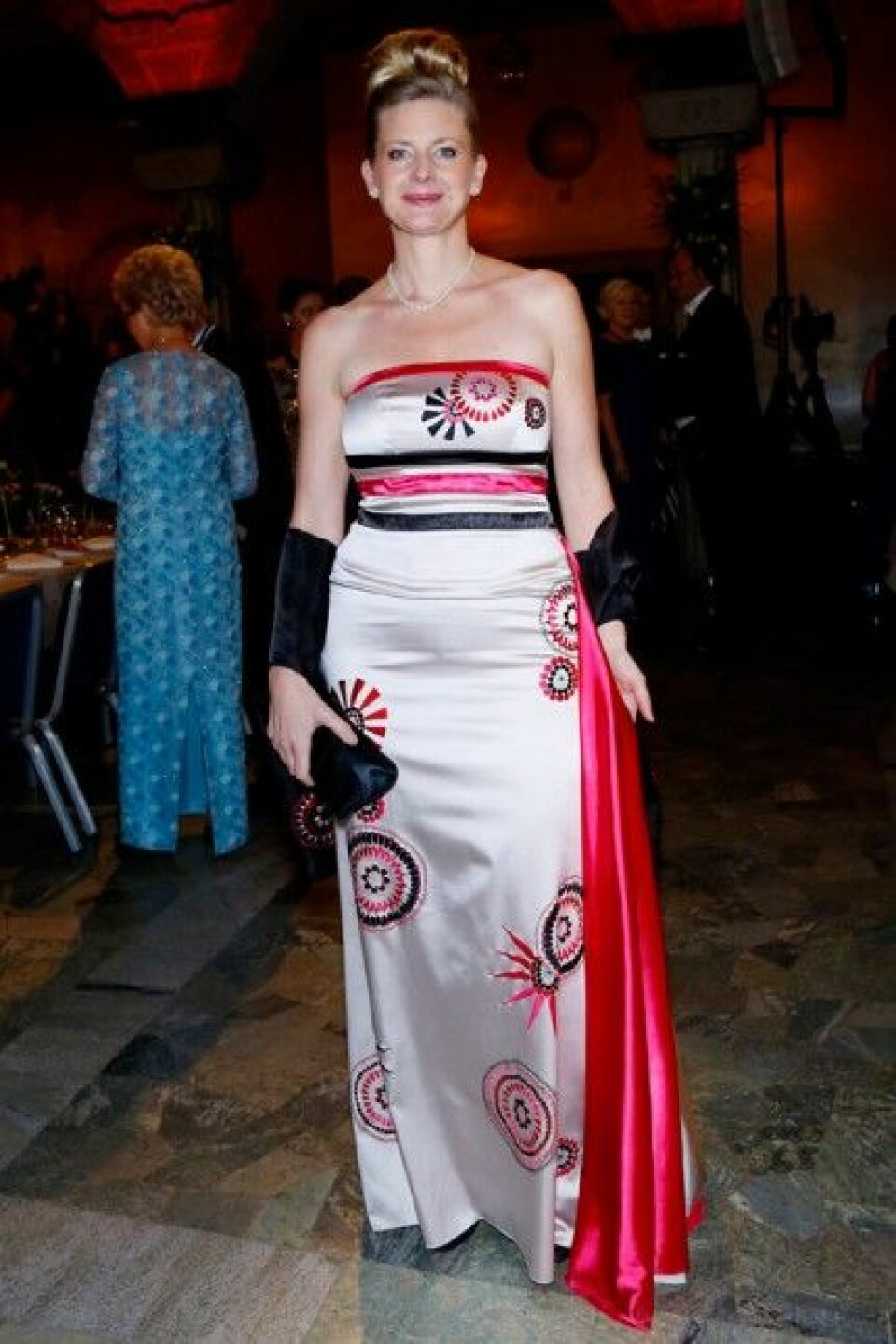 Ann Måwe på Nobelfesten 2013. Ann Måwe på Nobelfesten 2013.