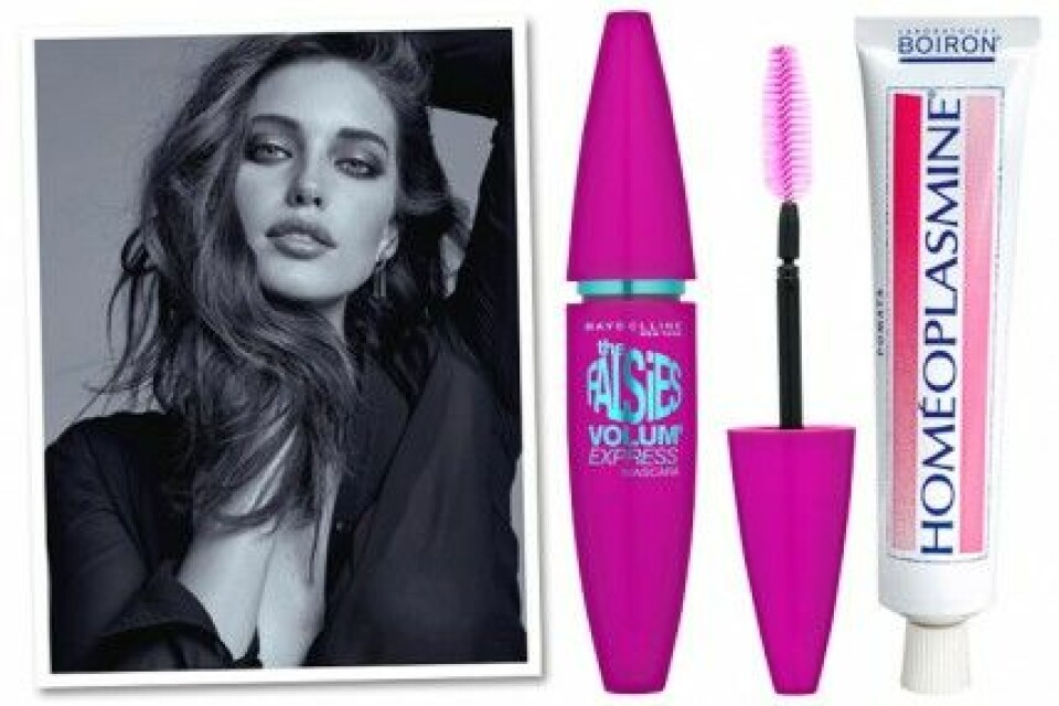 Emily DiDonato gillar Maybelline Falsies mascara och krämen Homeoplasmine. Emily DiDonato gillar Maybelline Falsies mascara och krämen Homeoplasmine.
