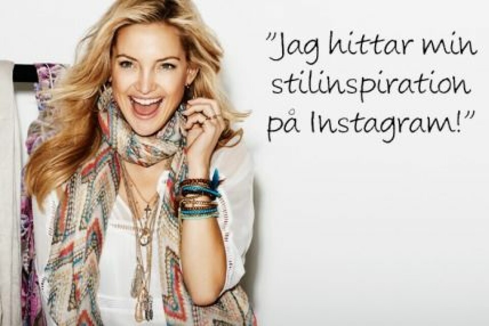 Kate Hudson hittar sin stilinspiration på Instagram. Kate Hudson hittar sin stilinspiration på Instagram.