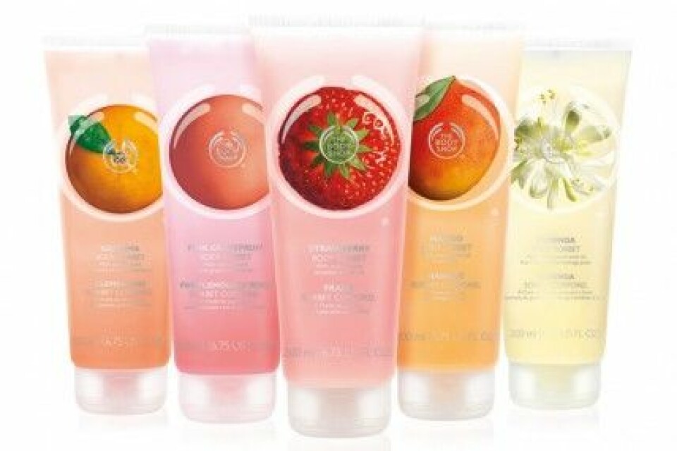 Body Sorbet från The Body Shop. Pris: 165 kr/200 ml. Body Sorbet från The Body Shop. Pris: 165 kr/200 ml.