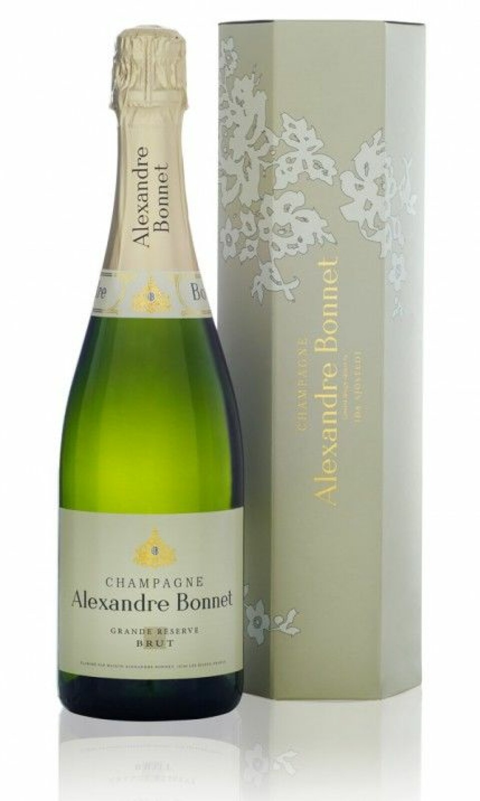 Alexandre Bonnet Grande Réserve Brut designad av Ida Sjöstedt. Alexandre Bonnet Grande Réserve Brut designad av Ida Sjöstedt.