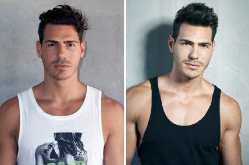 Kevin i ”Top Model Sverige” före och efter makeover. Kevin i ”Top Model Sverige” före och efter makeover.