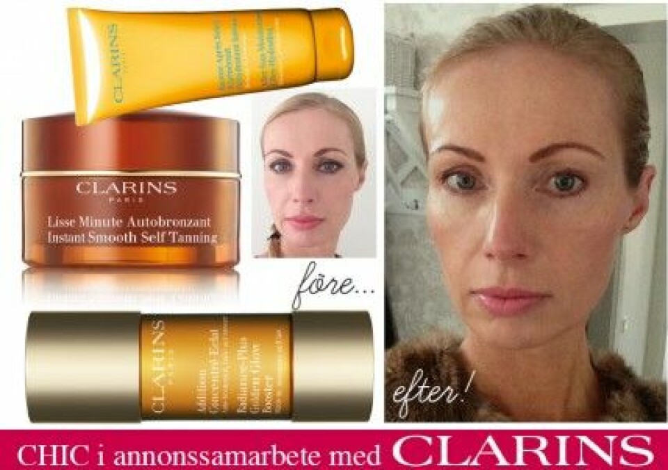 Nya glow-nyheten i fuskbrännaväg från Clarins
