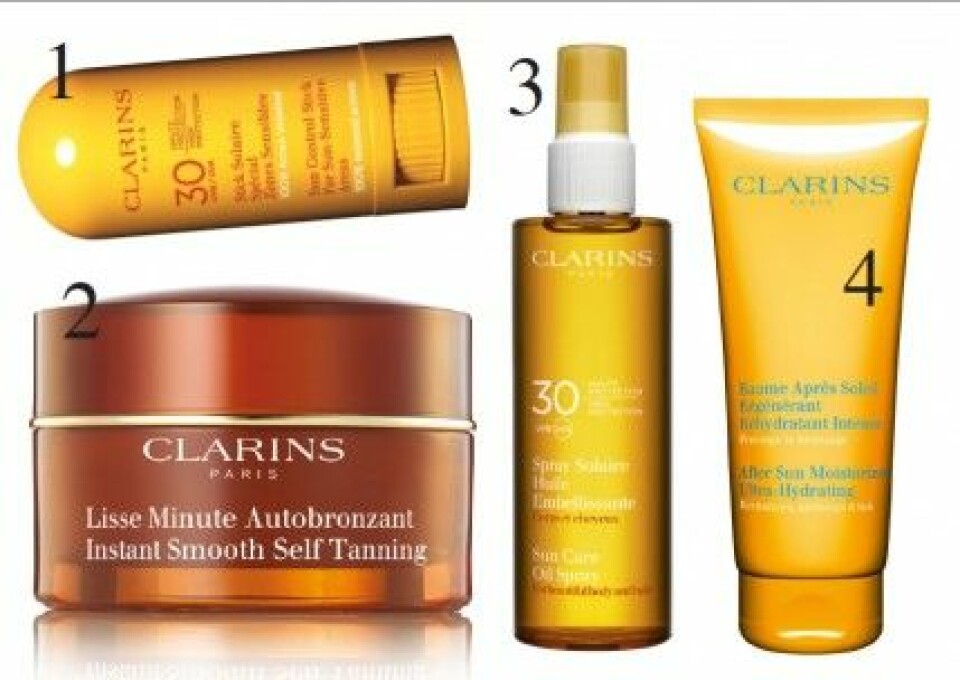 Nya glow-nyheten i fuskbrännaväg från Clarins