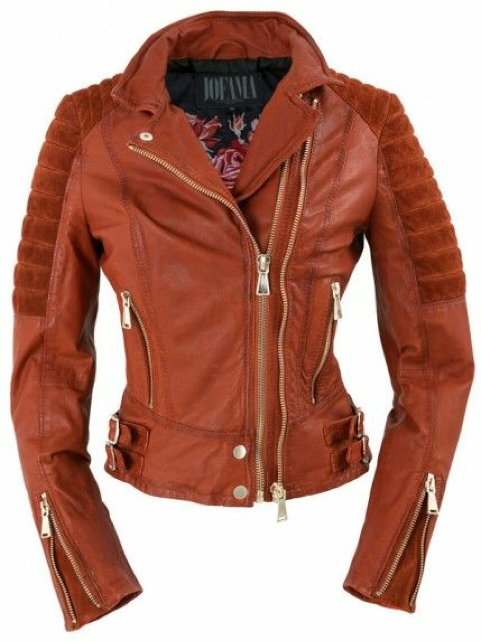 Tegelröd skinnjacka från Caroline Roxy för Jofama, 2 995 kr. Tegelröd skinnjacka från Caroline Roxy för Jofama, 2 995 kr.