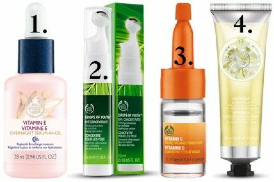 Lisens 10 skönhetsfavoriter från The Body Shop