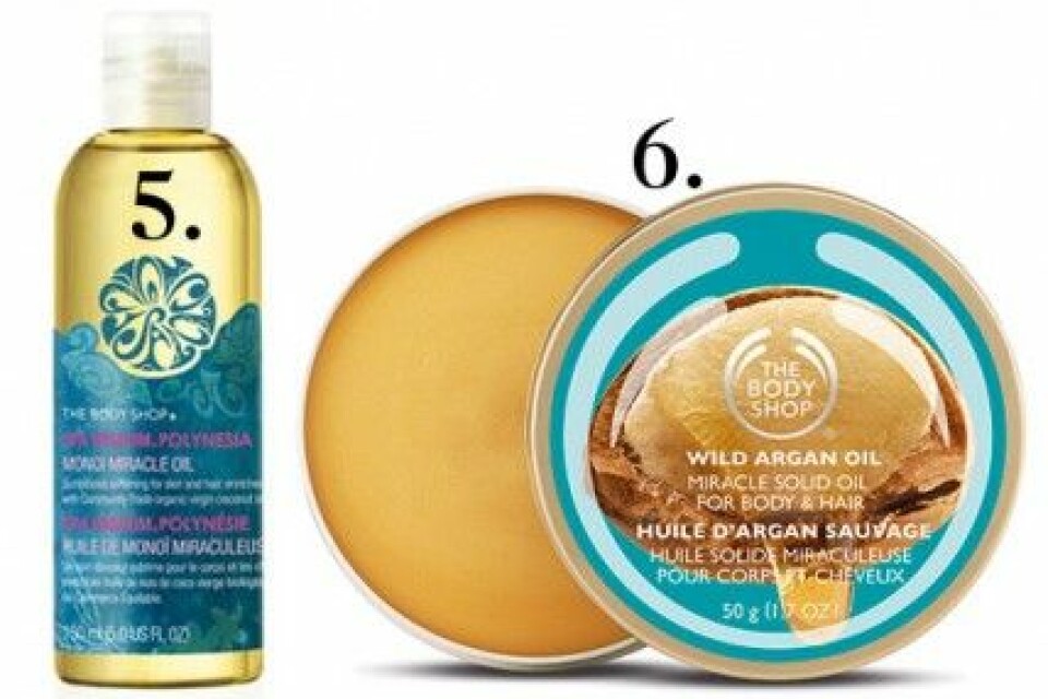 Lisens 10 skönhetsfavoriter från The Body Shop