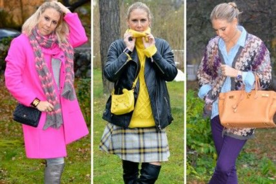 Susanne Histrup är inte rädd för att använda färger eller mönster. Susanne Histrup är inte rädd för att använda färger eller mönster.