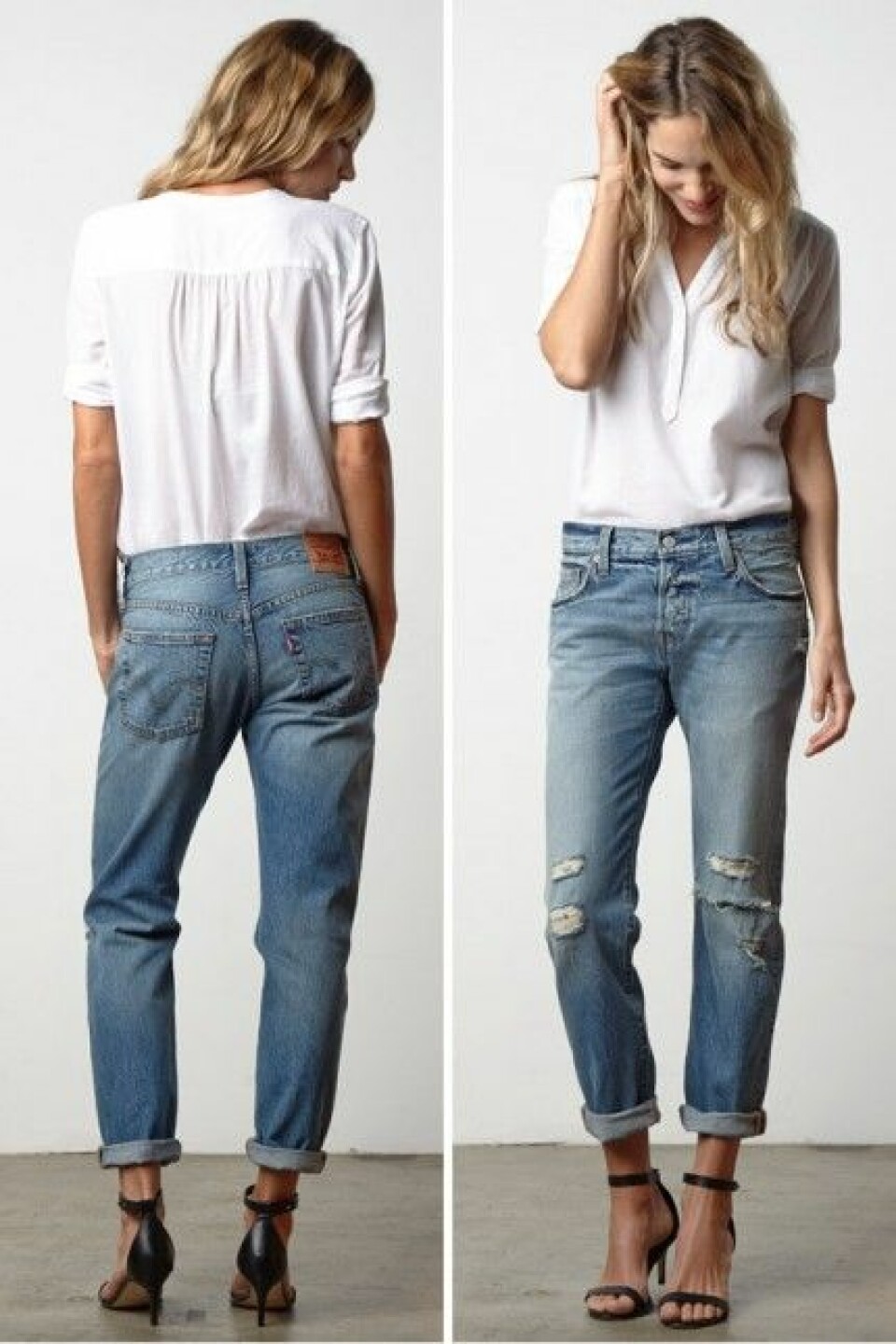 Så bär du nya boyfriendjeansen Levi's 501 CT på tre olika sätt