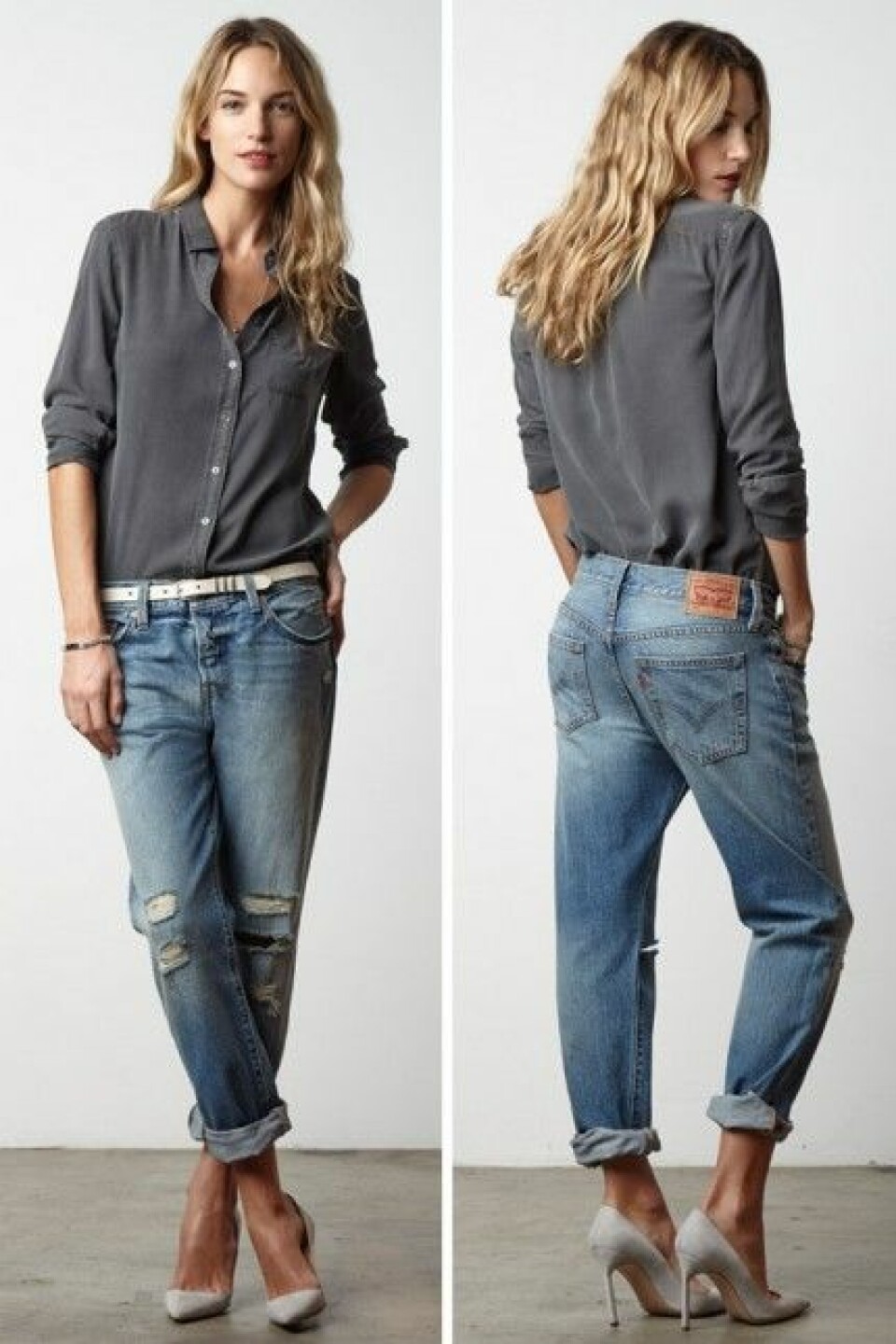 Så bär du nya boyfriendjeansen Levi's 501 CT på tre olika sätt