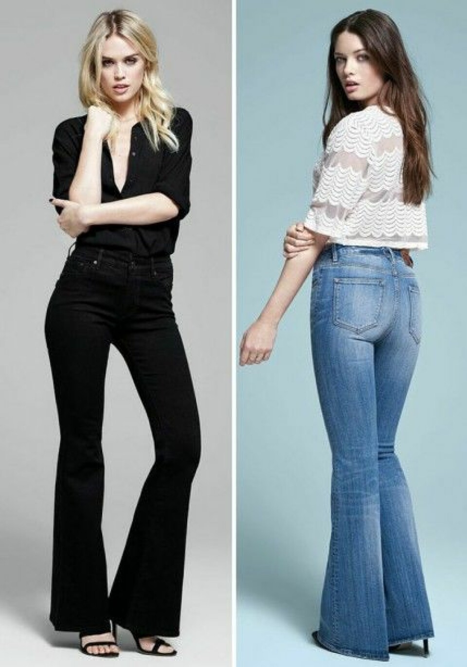 Välkomna våren i bootcut och utsvängda jeans