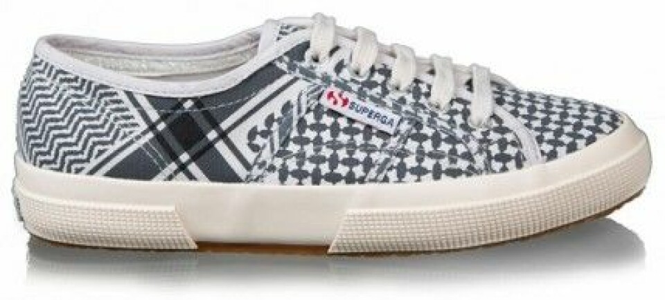 Caroline Blomst designar sneakers för Superga