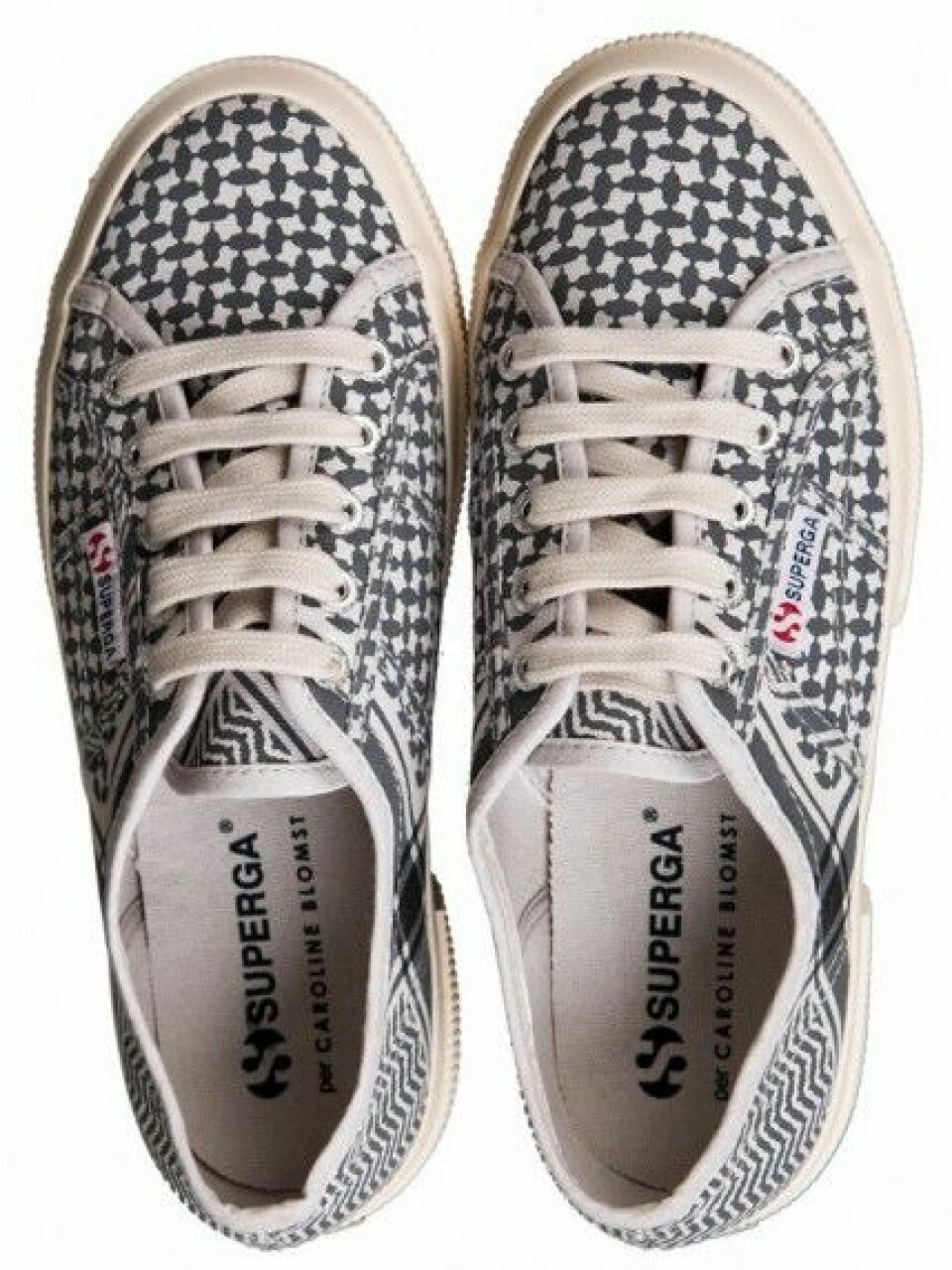 Caroline Blomst designar sneakers för Superga
