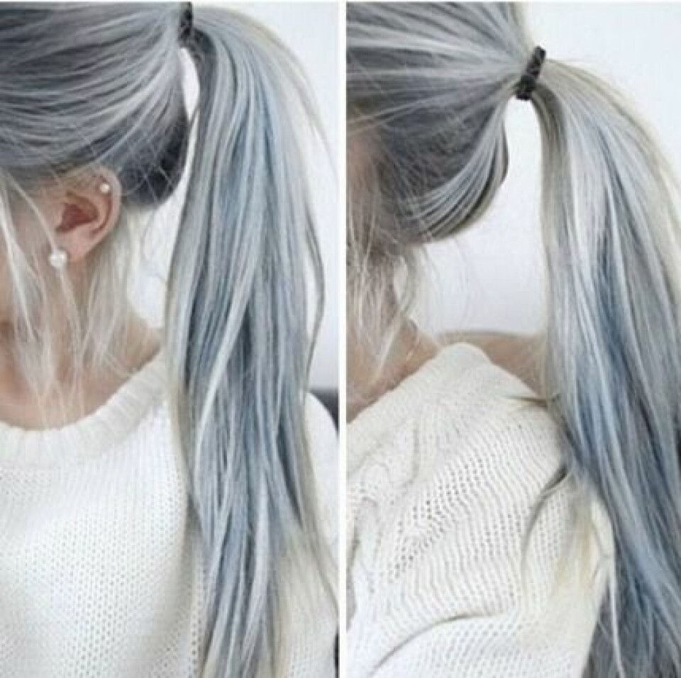 Hetaste Instagram-trenden: #GrannyHair