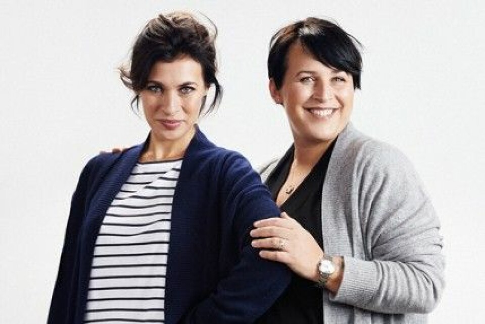 Amanda Schulman och Hannah Widell. Amanda Schulman och Hannah Widell.