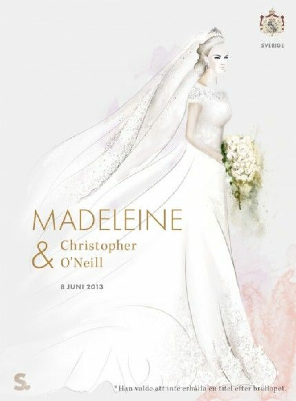 Allt om de 10 vackraste kungliga brudklänningarna