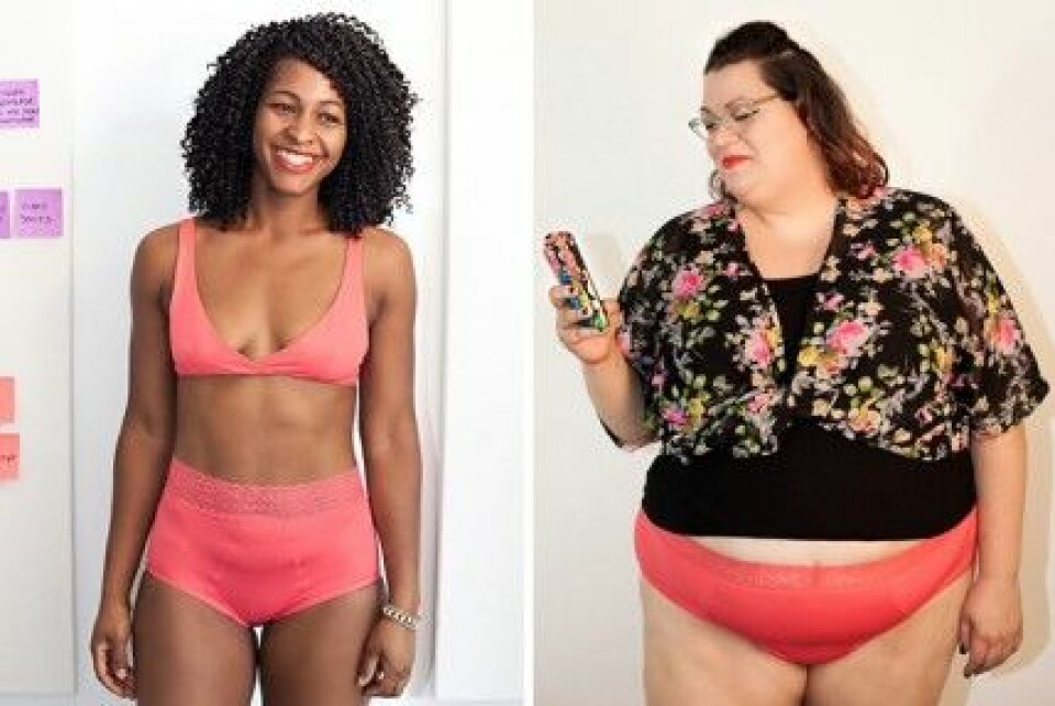 Dear Kate hyllas för sina modeller i olika storlekar